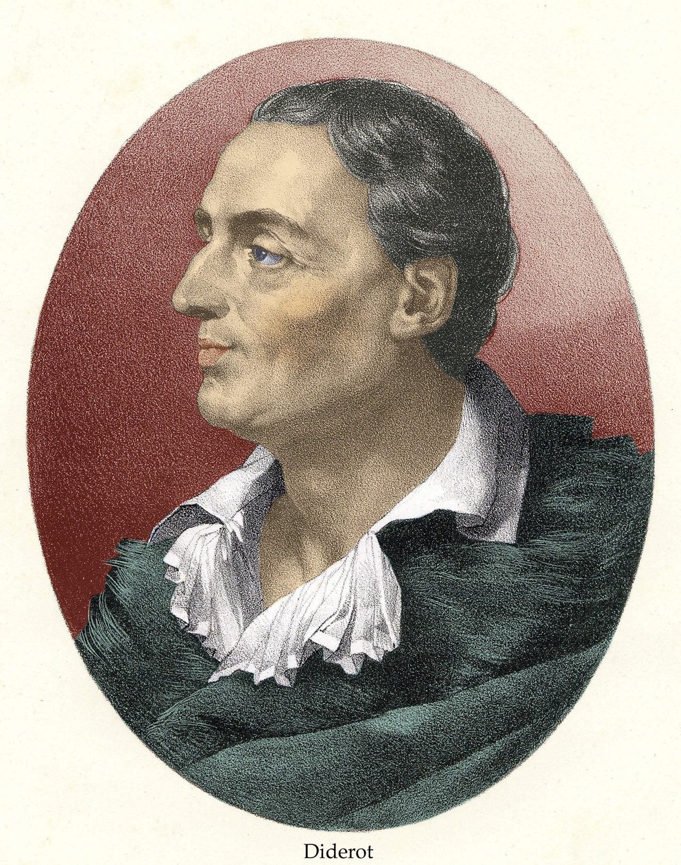 Denis Diderot (1713-1784). alkotó: Unknown artist