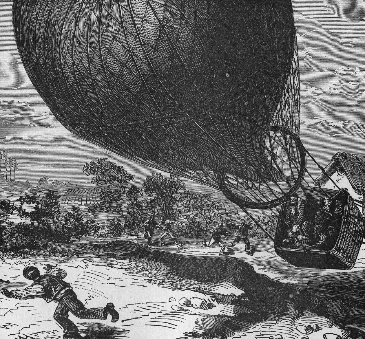 A „Zénith” léggömb ereszkedése CrocéSpinelli és Sivel testével, akik a feljutás során asphixiában haltak meg, valamint Gaston Tissandier elájult. In” Album de la Science”, Éditions Jouvet alkotó: Unknown artist