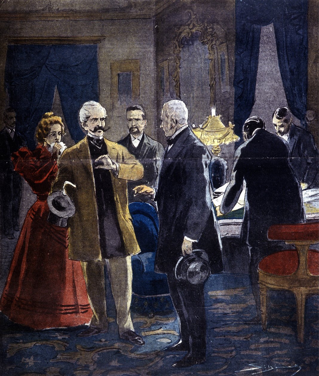 Dreyfus-ügy. Esterházy parancsnok letartóztatása alkotó: Unknown artist
