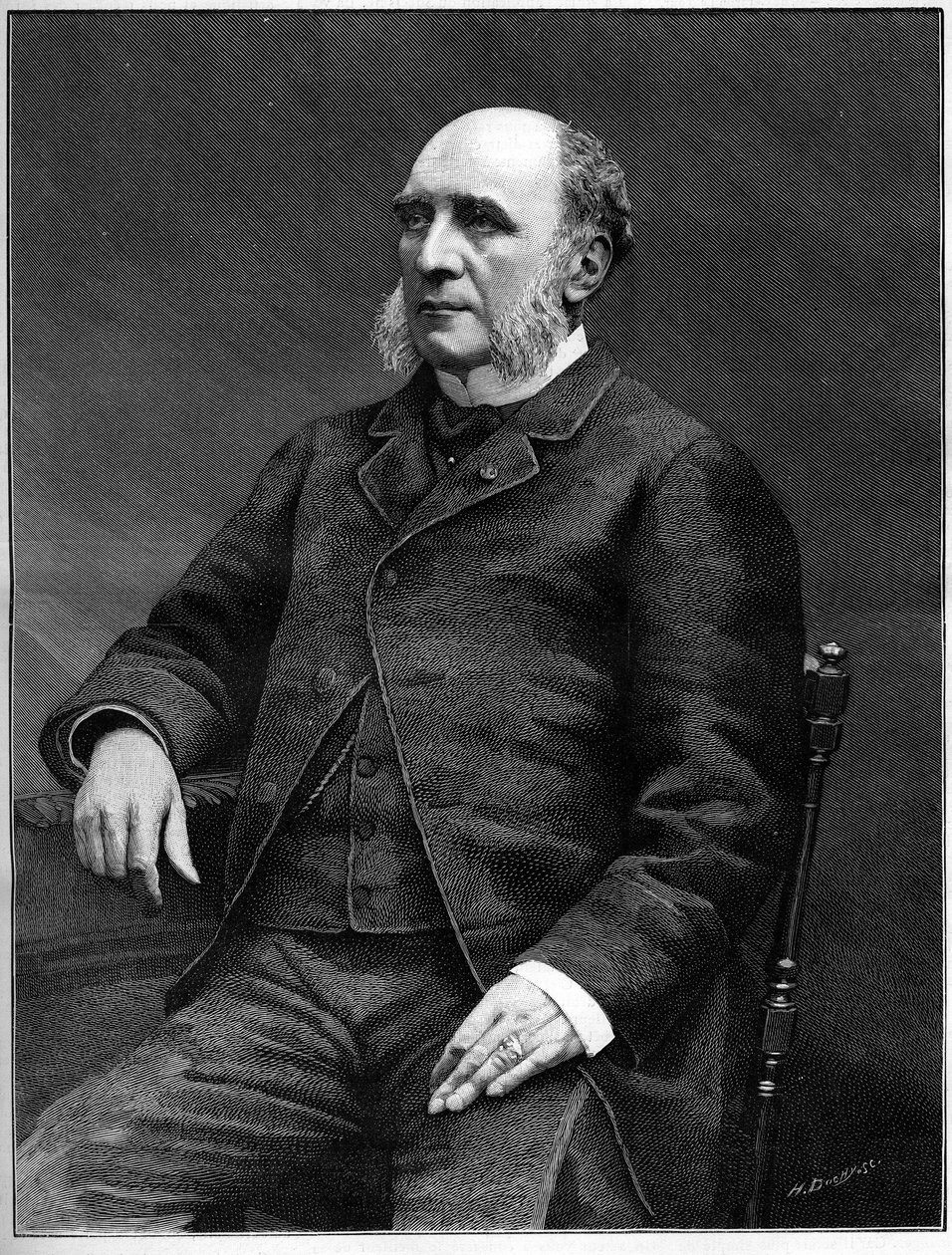 Louis Charles Decazes herceg (1819-1886), francia politikus, külügyminiszter 1873 és 1877 között. alkotó: Unknown artist