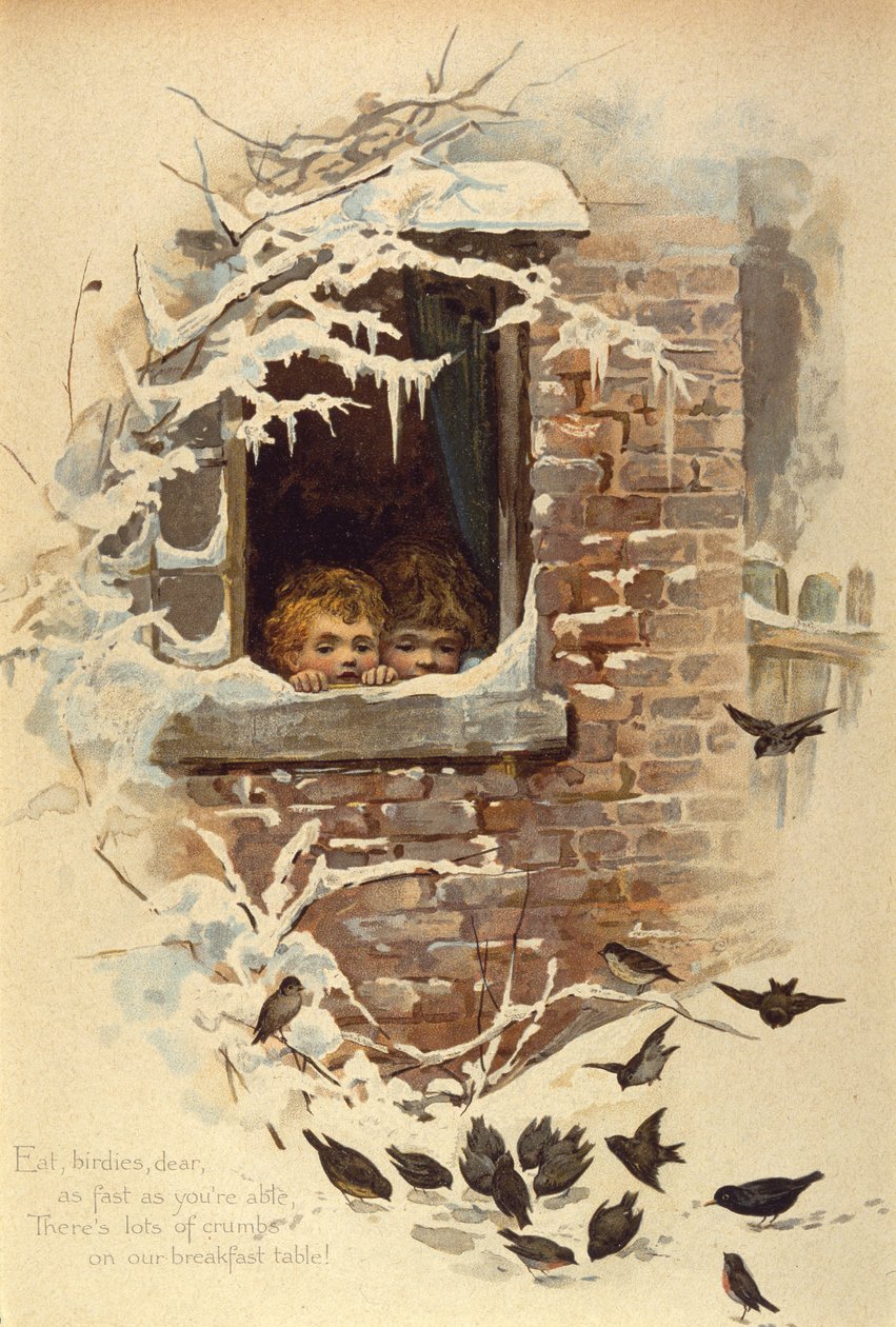 Eat Birdies Dear, amilyen gyorsan csak tudsz, 1895 körül alkotó: Unknown