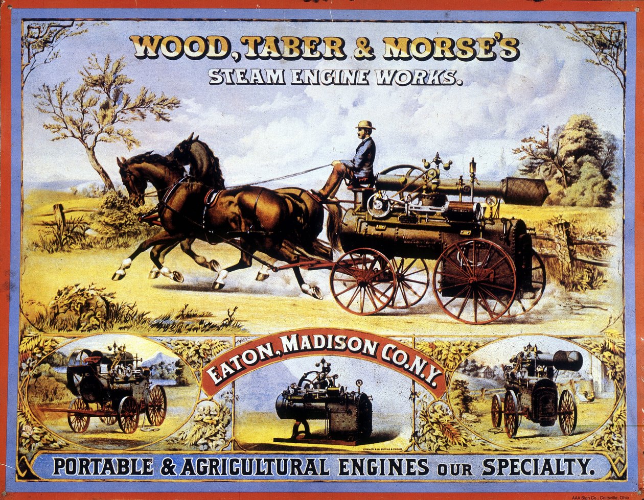 Eaton Madison Co Steam Machines - Reklám alkotó: Unknown artist