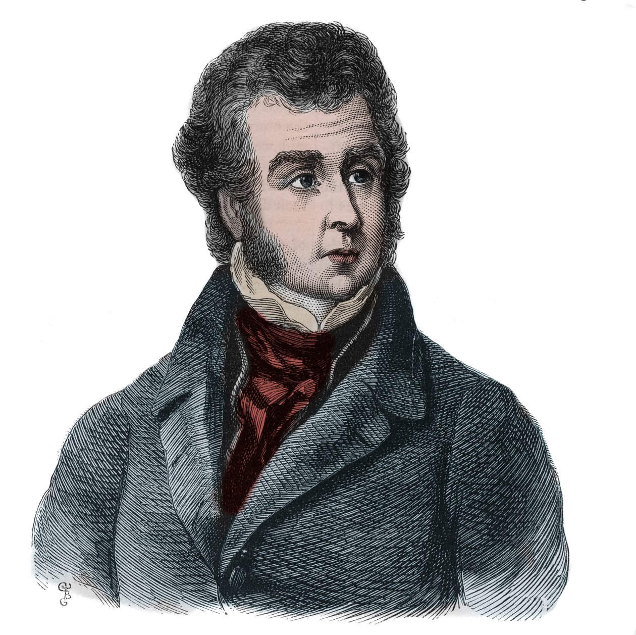 Ebenezer Elliot (1781-1849) angol költő - metszet alkotó: Unknown artist
