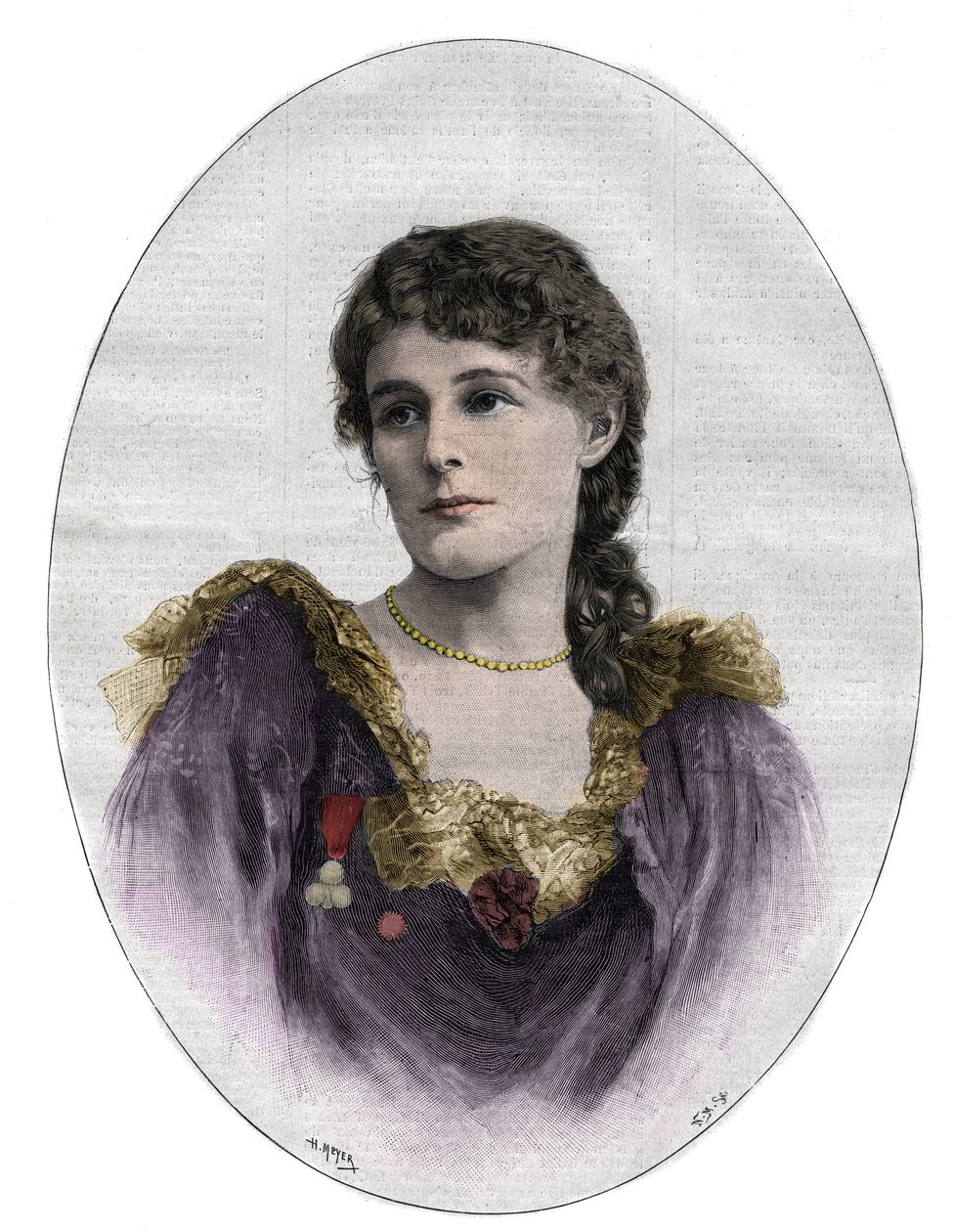 Edith Maud Gonne (1866-1953), ír forradalmár alkotó: Unknown artist