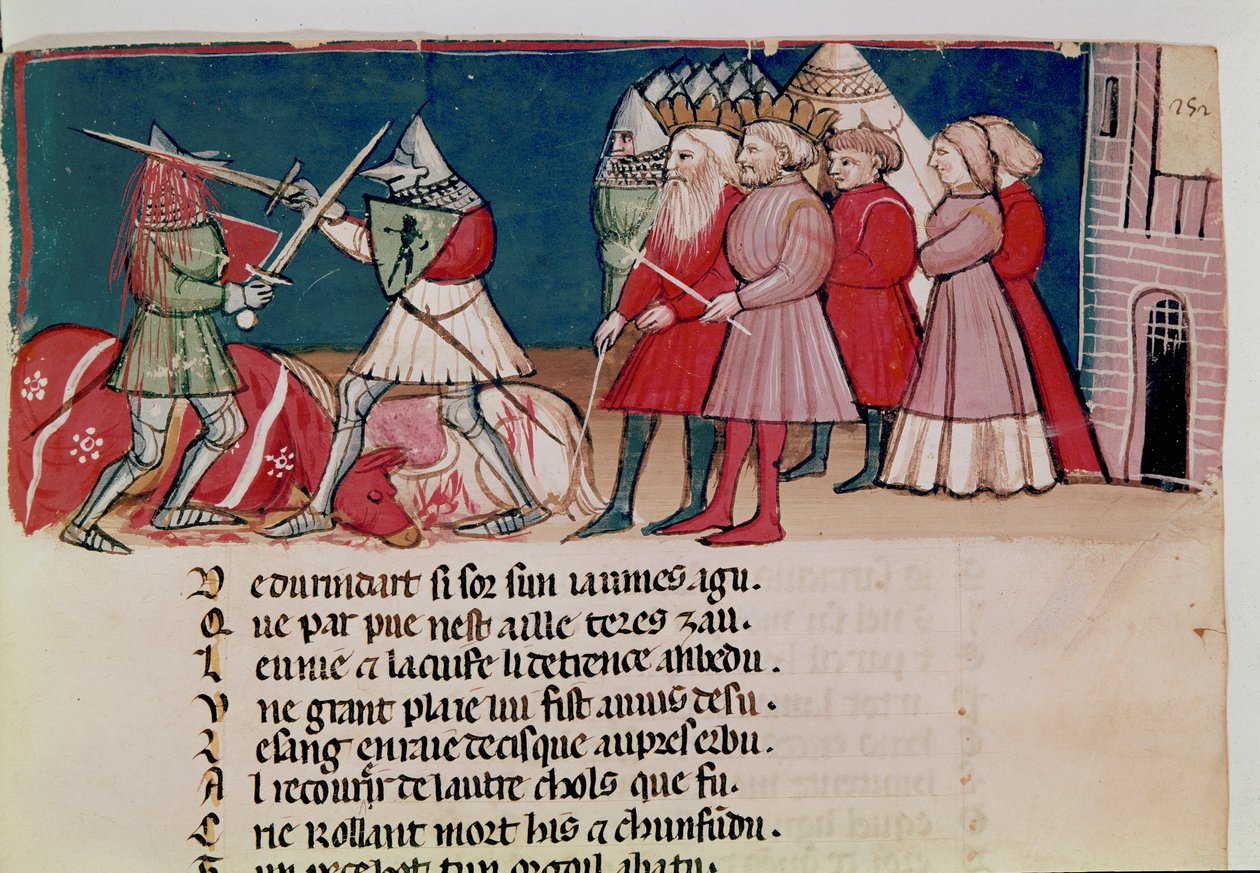 Belépés Spanyolországba (miniatűr alkotó: Unknown artist