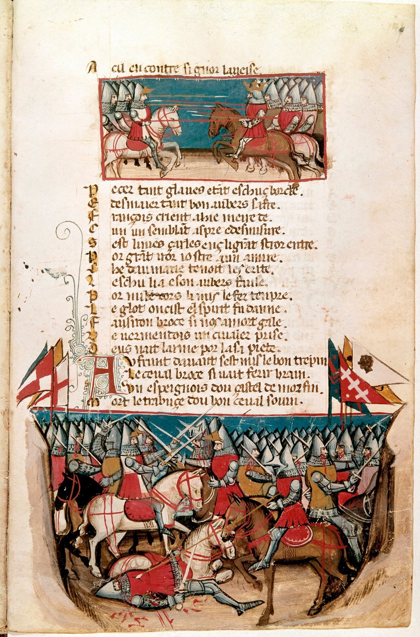 Belépés Spanyolországba (miniatűr alkotó: Unknown artist