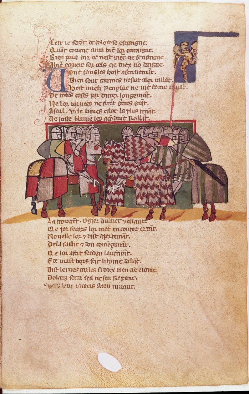 Belépés Spanyolországba (miniatűr alkotó: Unknown artist