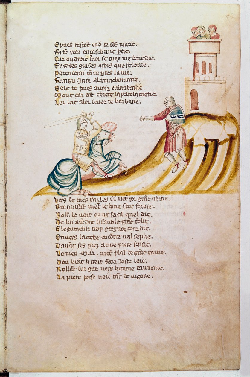 Belépés Spanyolországba (miniatűr alkotó: Unknown artist