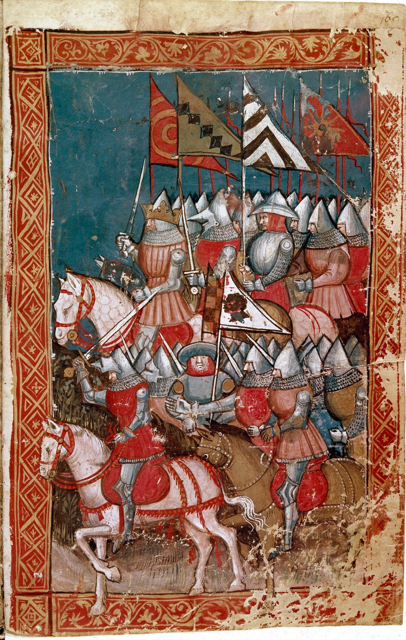 Belépés Spanyolországba (miniatűr alkotó: Unknown artist