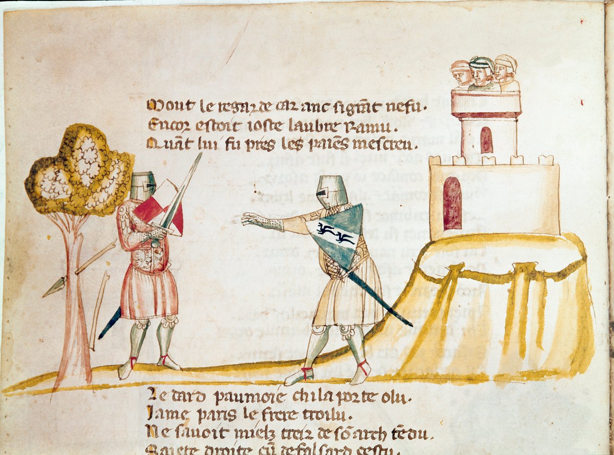 Belépés Spanyolországba (miniatűr alkotó: Unknown artist
