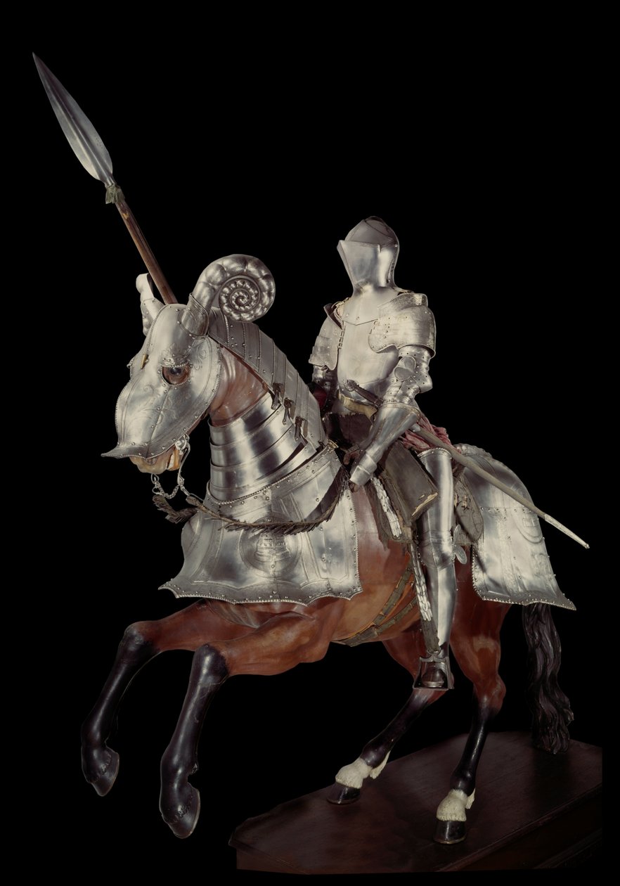 Alcala hercegének lovas páncélja alkotó: Unknown artist