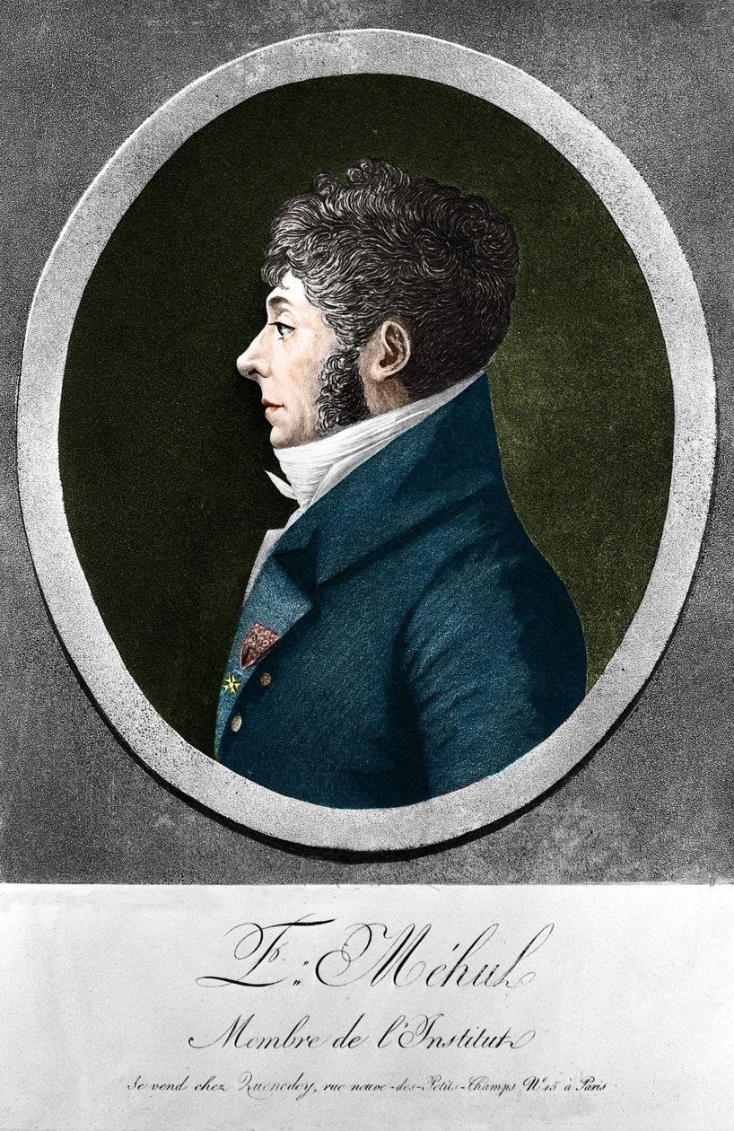 Etienne Mehul francia zeneszerző és orgonaművész (1763-1817). alkotó: Unknown artist