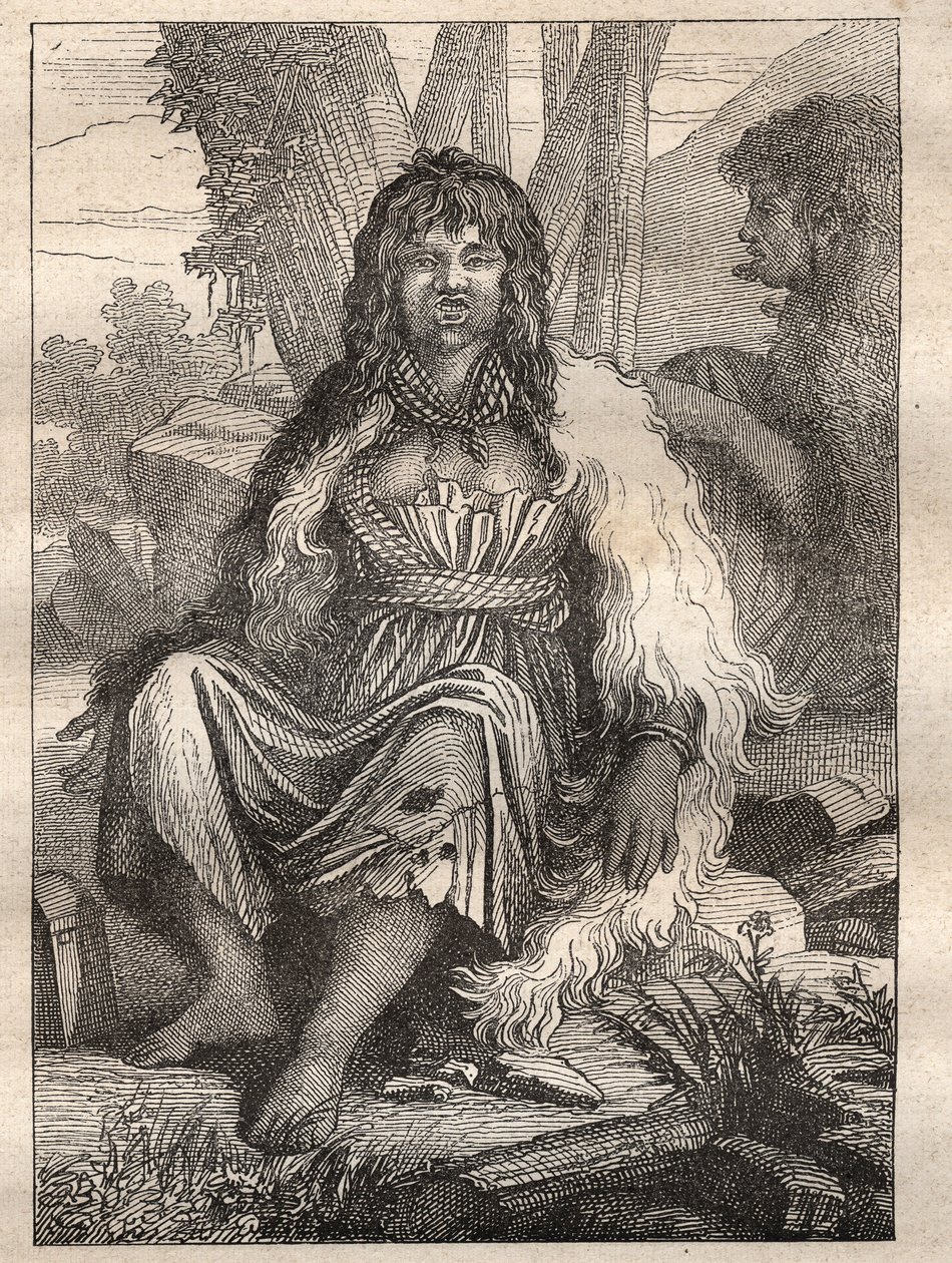 Jean Francois Galaup de La Perouse (1741-1788) világkörüli expedíciója (1785-1788): a francia (alaszkai) kikötő női típusai – az illusztráció a „Les Grands Mariners du 18th century” című filmből vett. alkotó: Unknown artist