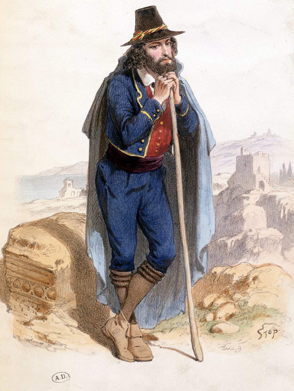 Farmer Róma környékén alkotó: Unknown artist