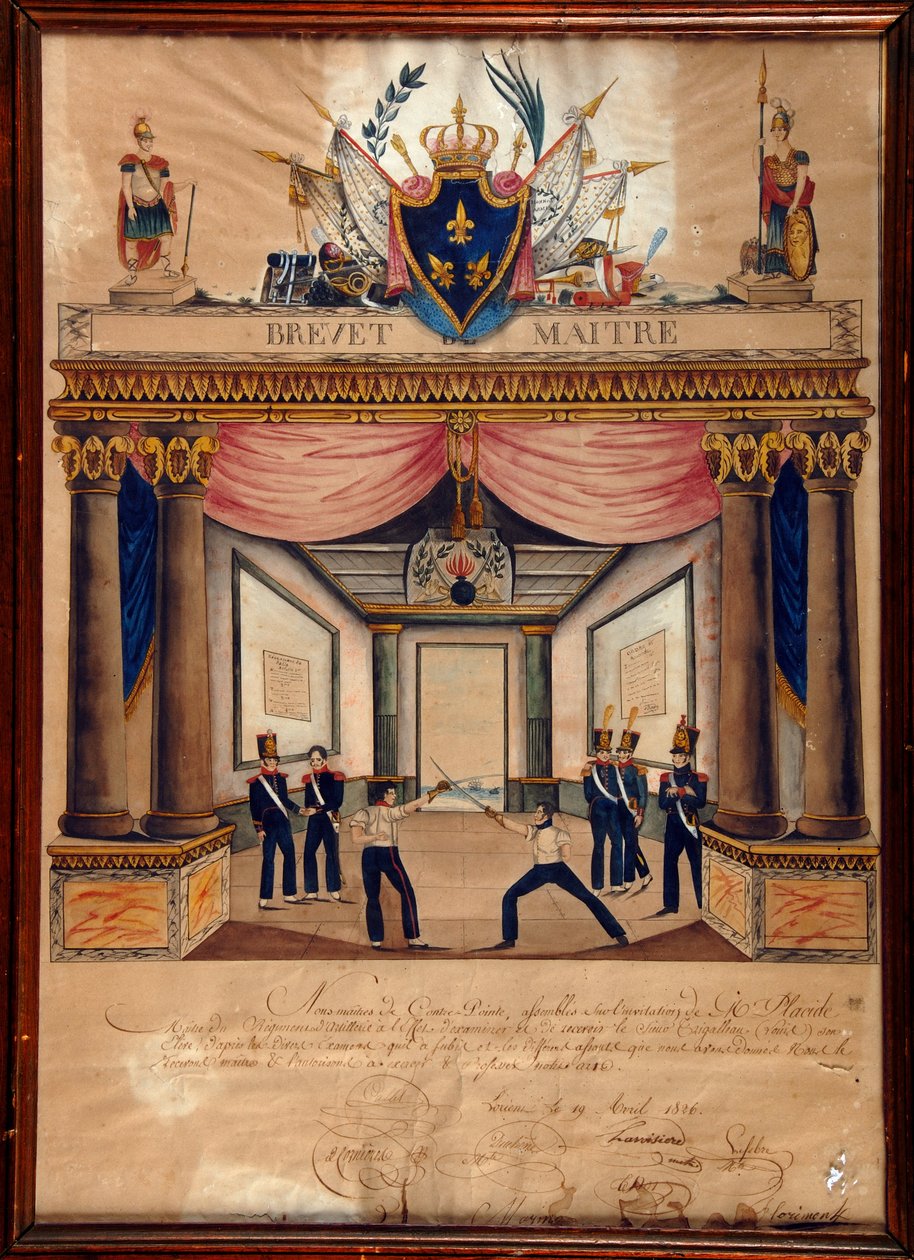 Kerítés: Cont Pointe 1826. áprilisi szabadalma. alkotó: Unknown artist