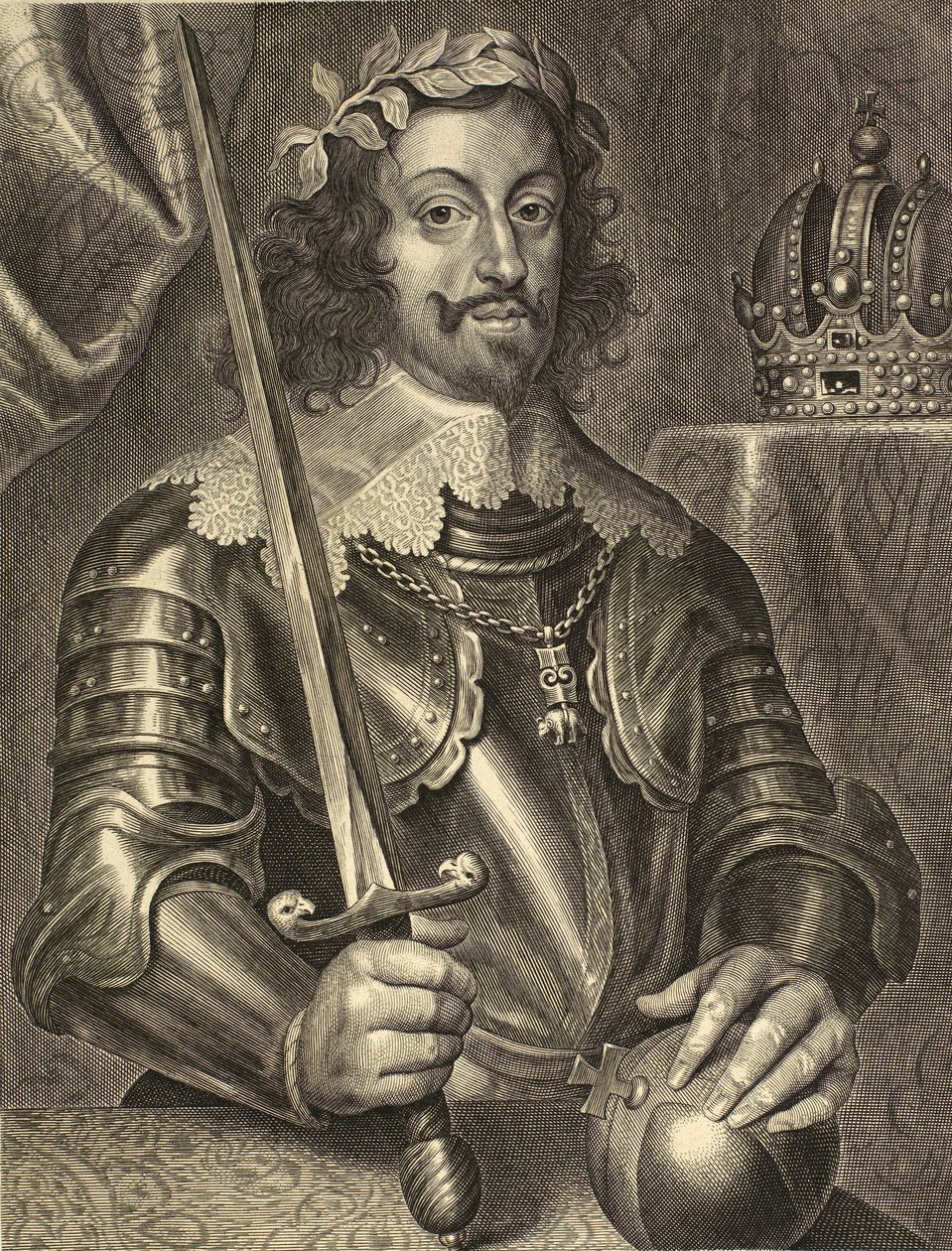 III. Ferdinánd római római császár - III. Habsburg Ferdinánd 1608-1657 - metszet XVII. alkotó: Unknown artist