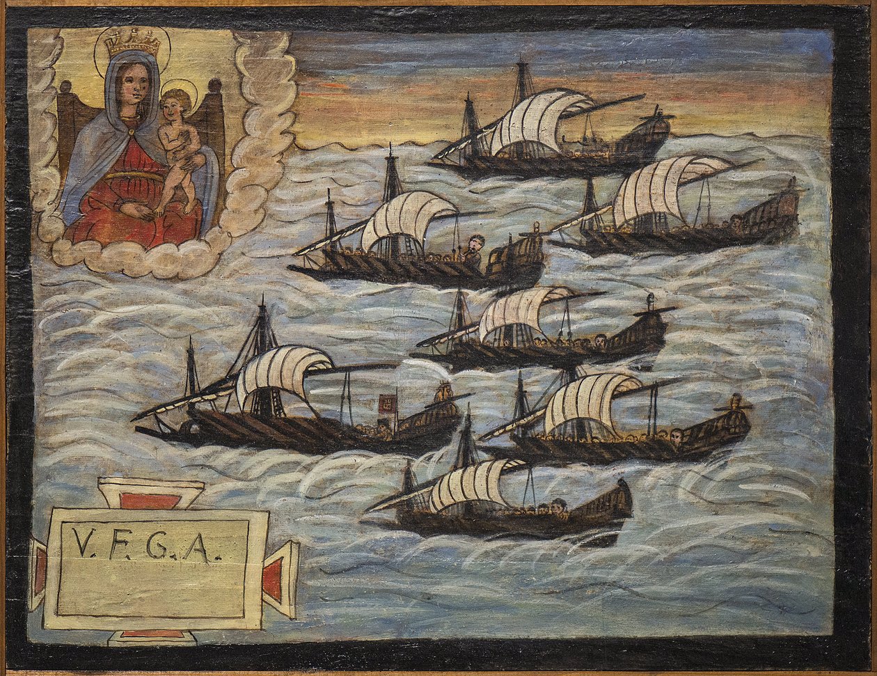Volt voto (ex voto) tengerész, népszerű ajánlat a nápolyi íves Boldogasszony templomból (Madonna dell