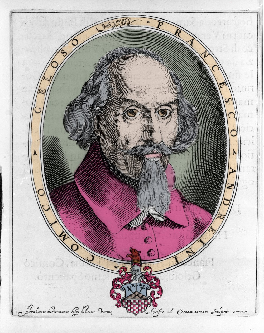 Francesco Andreini (körülbelül 1548-1624) olasz színész és drámaíró, a Commedia dell