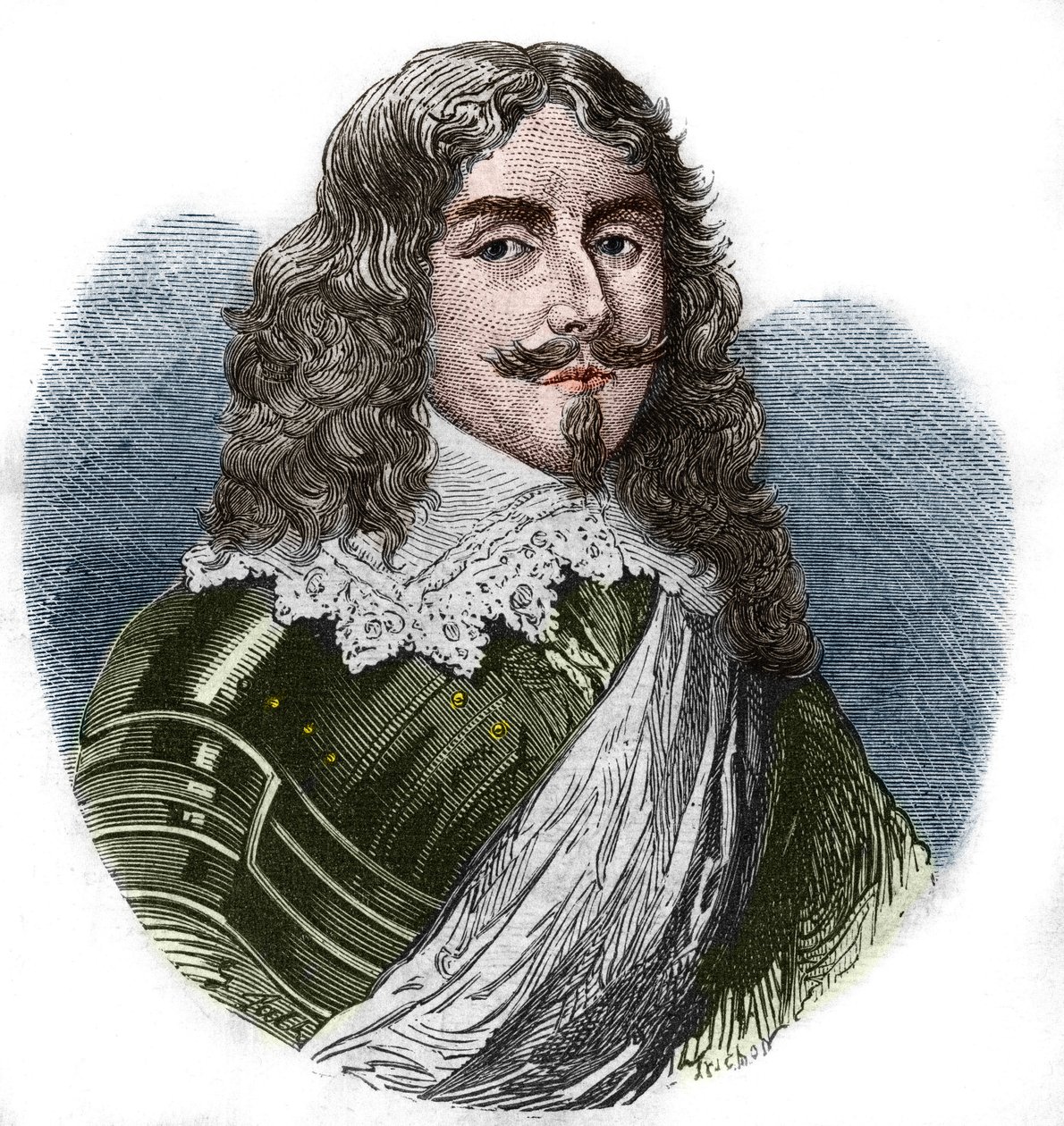 Francois de Bassompierre. Franciaország marsallja (1579-1646). alkotó: Unknown artist