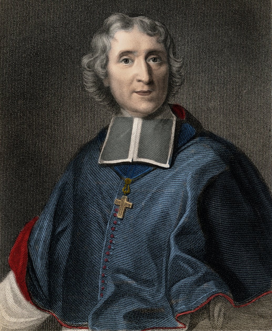 Francois de Pons de Salignac de La Mothe-Fenelon (Mothe Fenelon) 1651-1715 - metszet - XIX. alkotó: Unknown artist