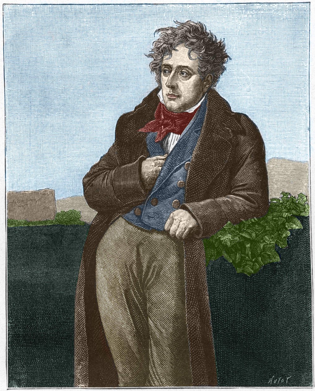 François René Chateaubriand (vikomt) (1768-1848). alkotó: Unknown artist