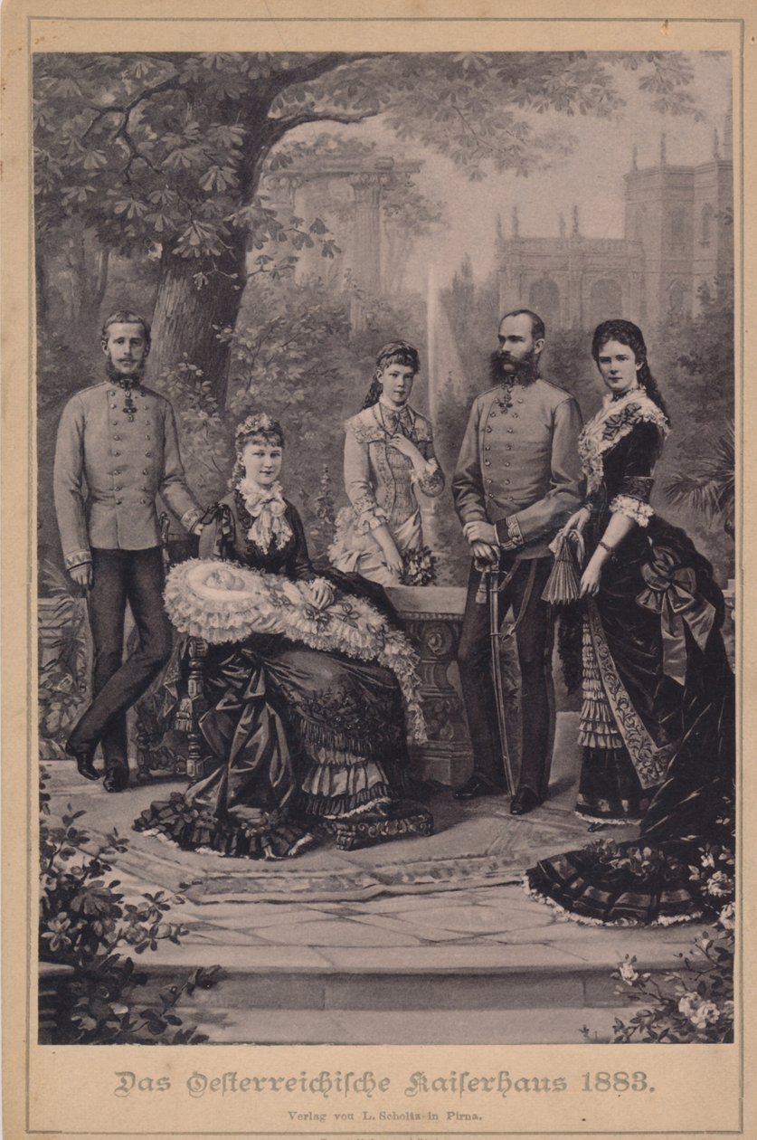 I. Ferenc József és Erzsébet és császári családja alkotó: Unknown artist