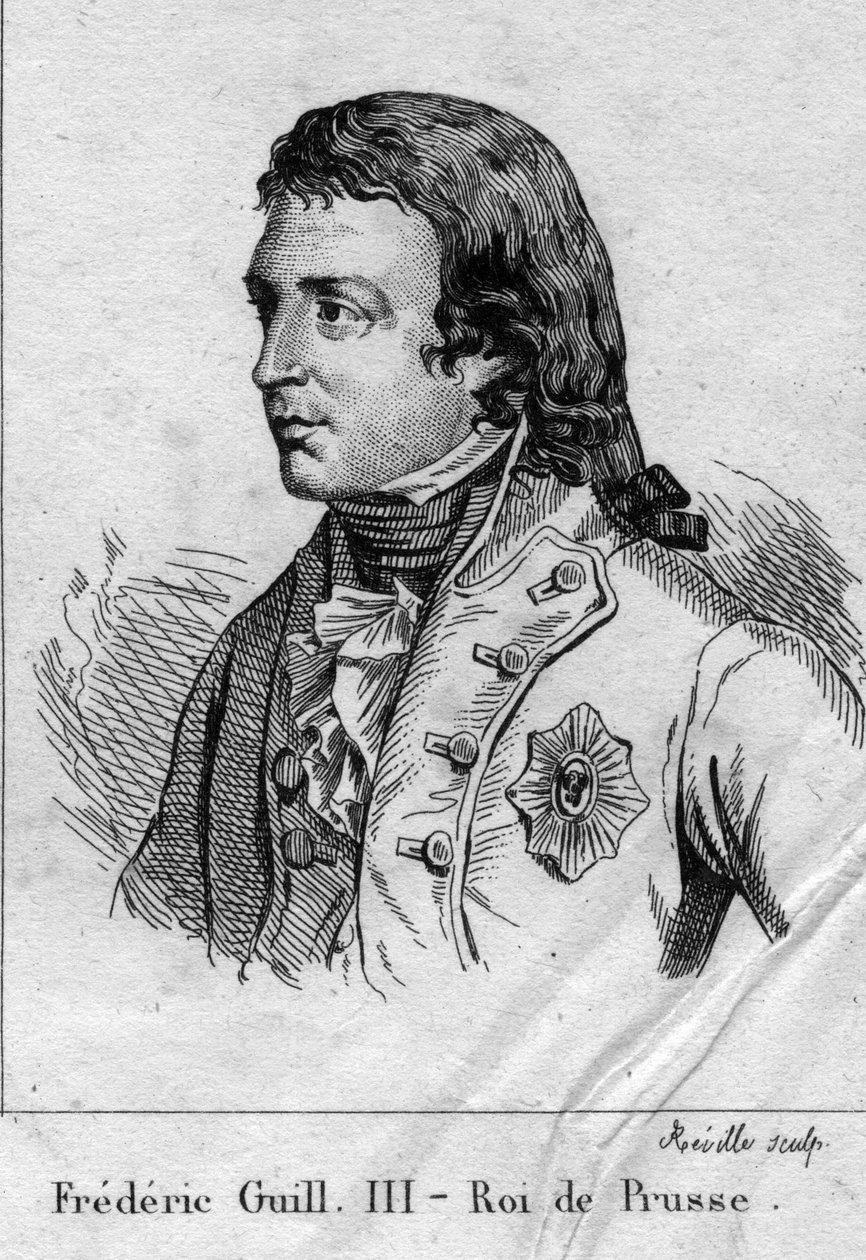 III. Frigyes Vilmos porosz – III. Frigyes Vilmos porosz (1770-1840) porosz király portréja. alkotó: Unknown artist