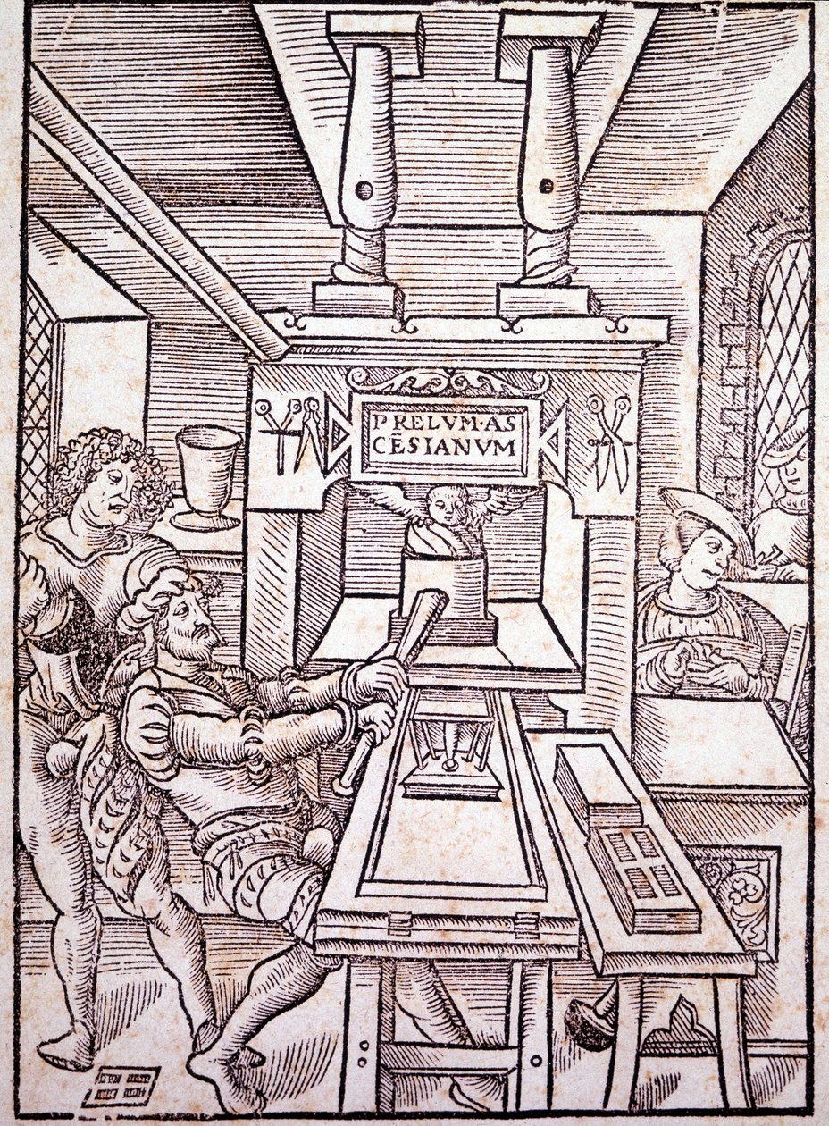 Francia sajtó. 16. század. alkotó: Unknown artist