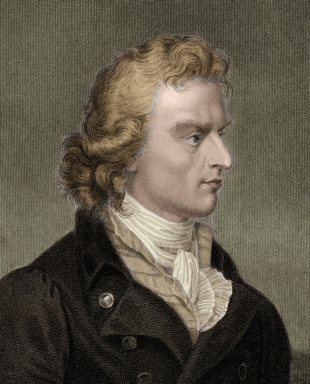 Friedrich Von Schiller 1759-1805 - metszet - XIX. alkotó: Unknown artist