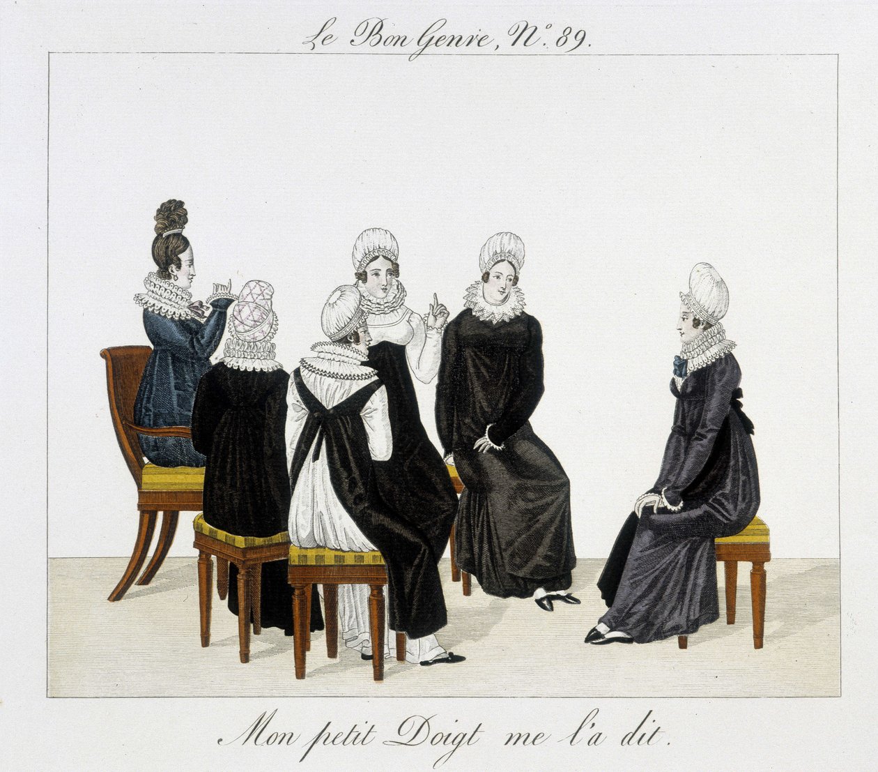 Játék: "" a kisujjam mondta nekem"" - a "" A jó műfajban"", n¡89, 19. század eleje alkotó: Unknown artist