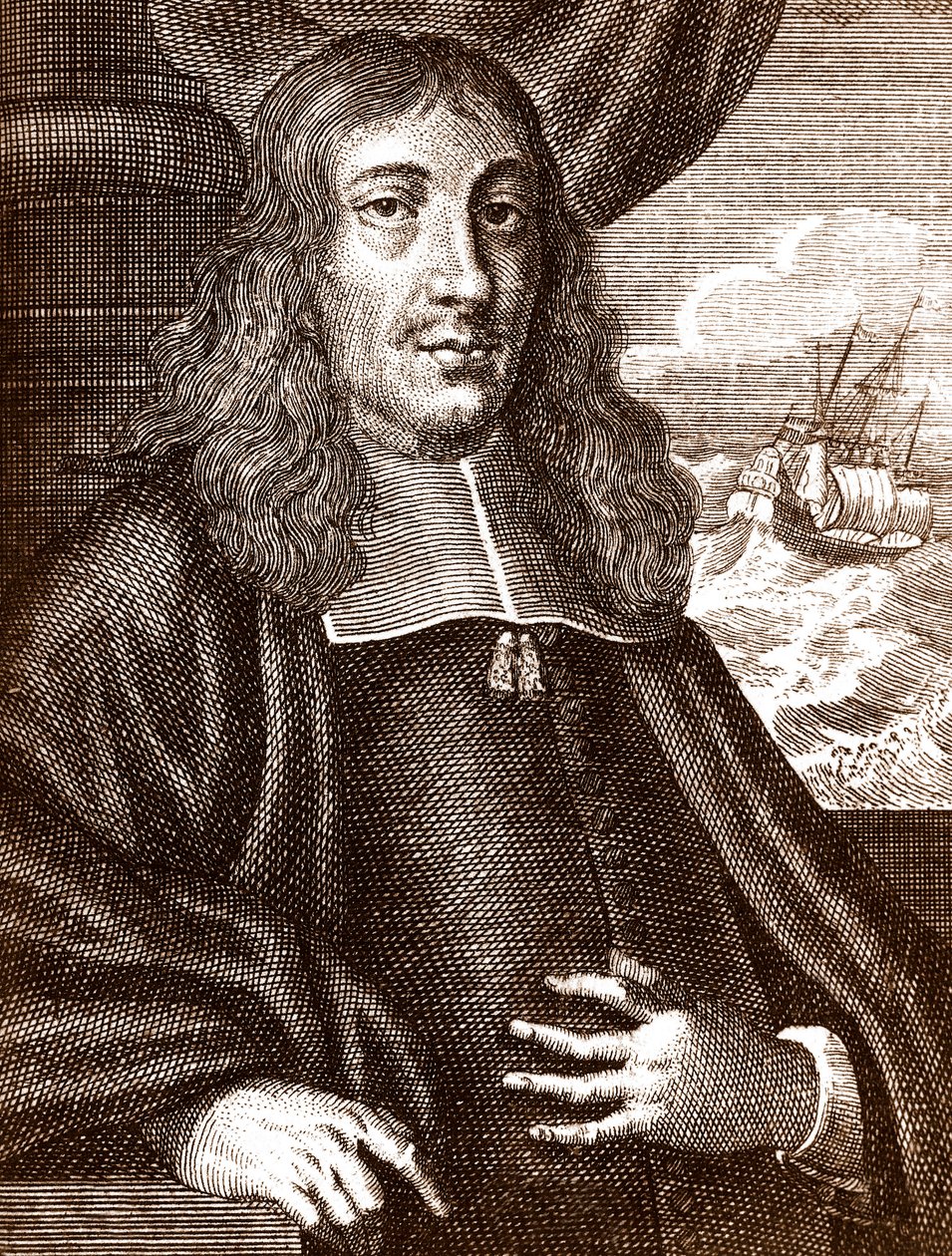 Gautier (Wouter) Schouten (1638-1704) holland felfedező alkotó: Unknown artist