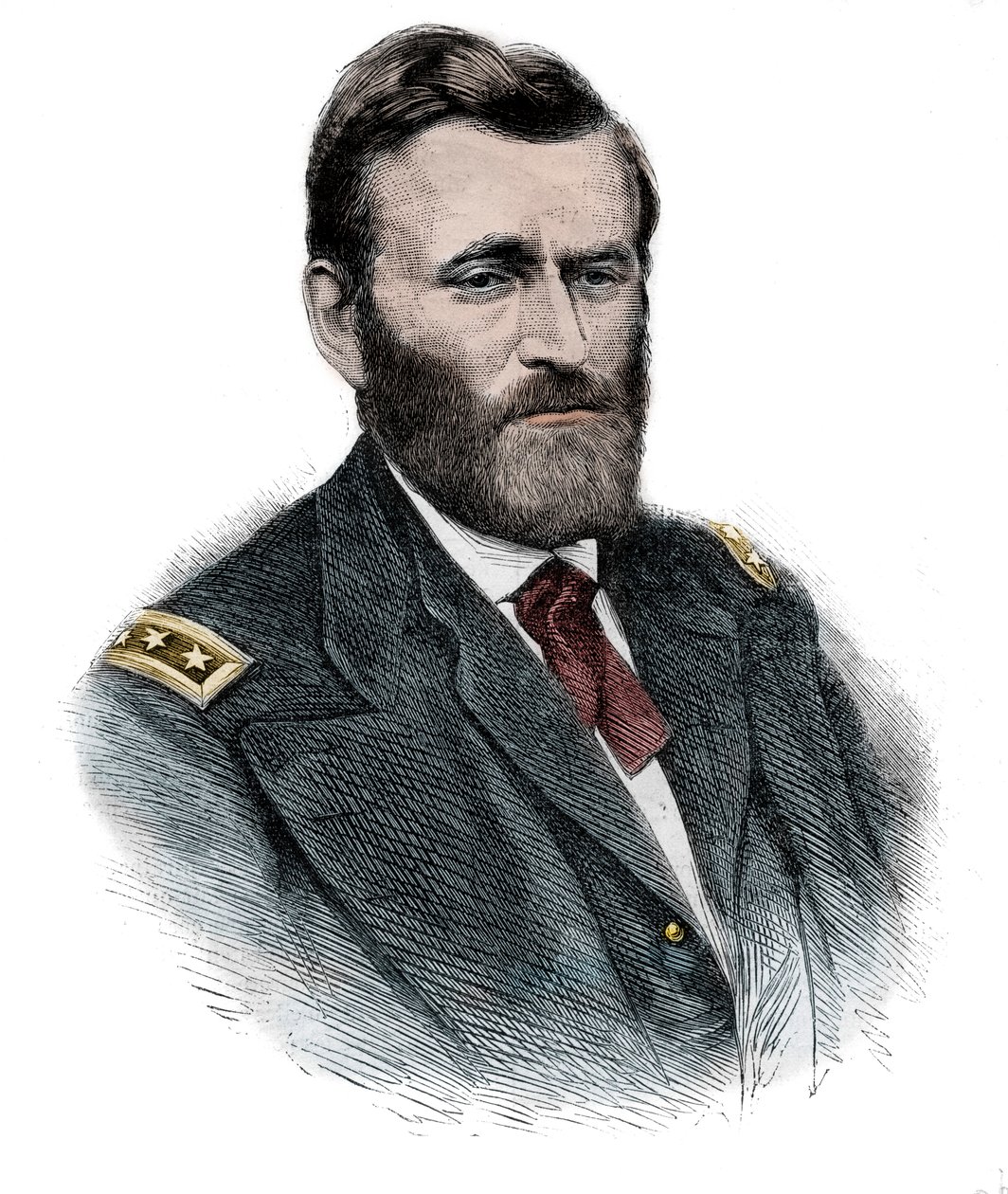 Grant tábornok – Ulysses Simpson Grant északi tábornok (1822-1885) portréja. alkotó: Unknown artist