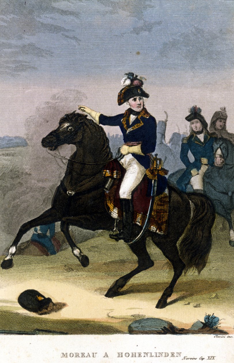 Jean Victor (Jean-Victor) Moreau tábornok Hohenlindenben december 3-án alkotó: Unknown artist