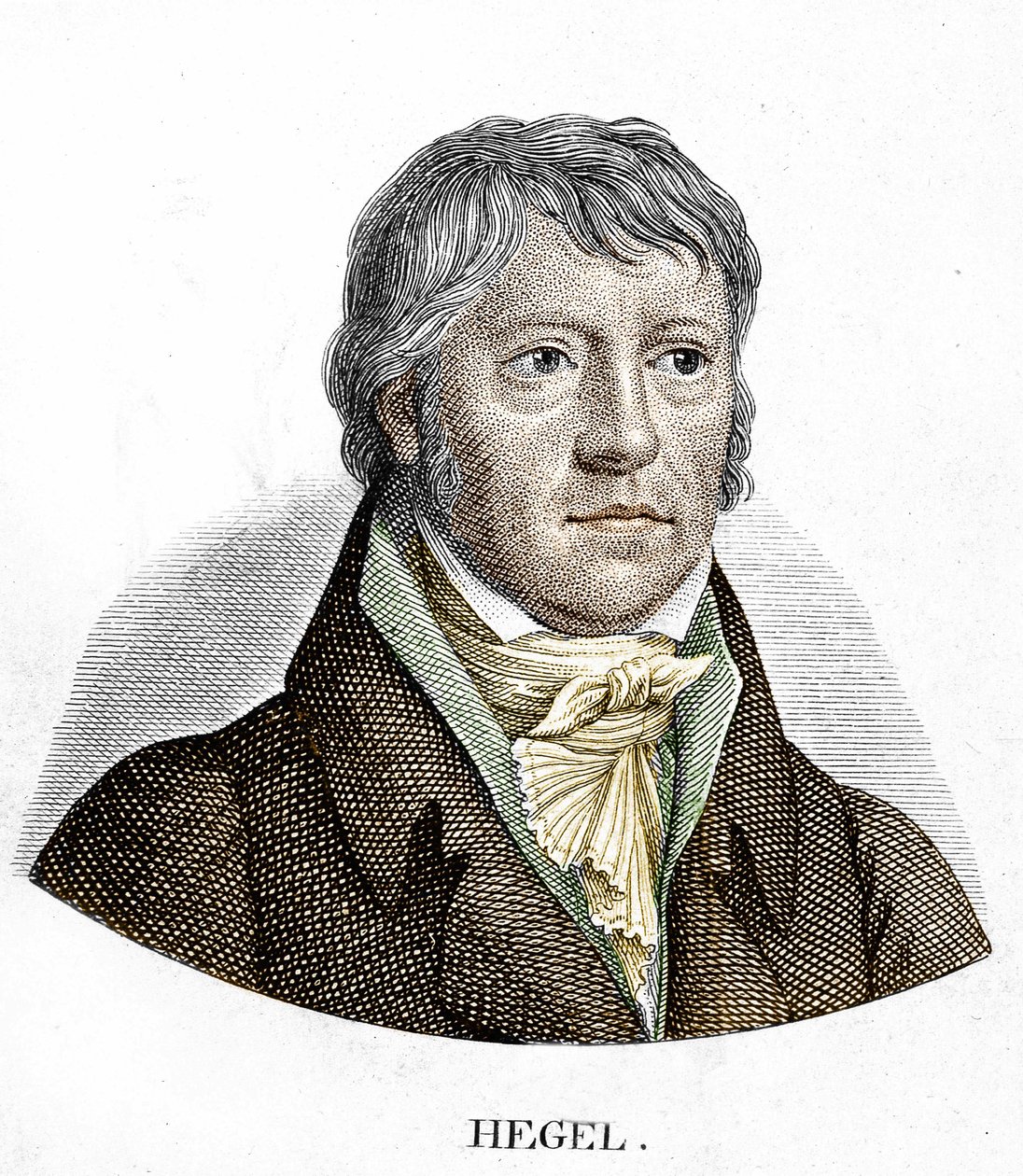 Georg Wilhelm Friedrich Hegel (1770-1831), német filozófus alkotó: Unknown artist