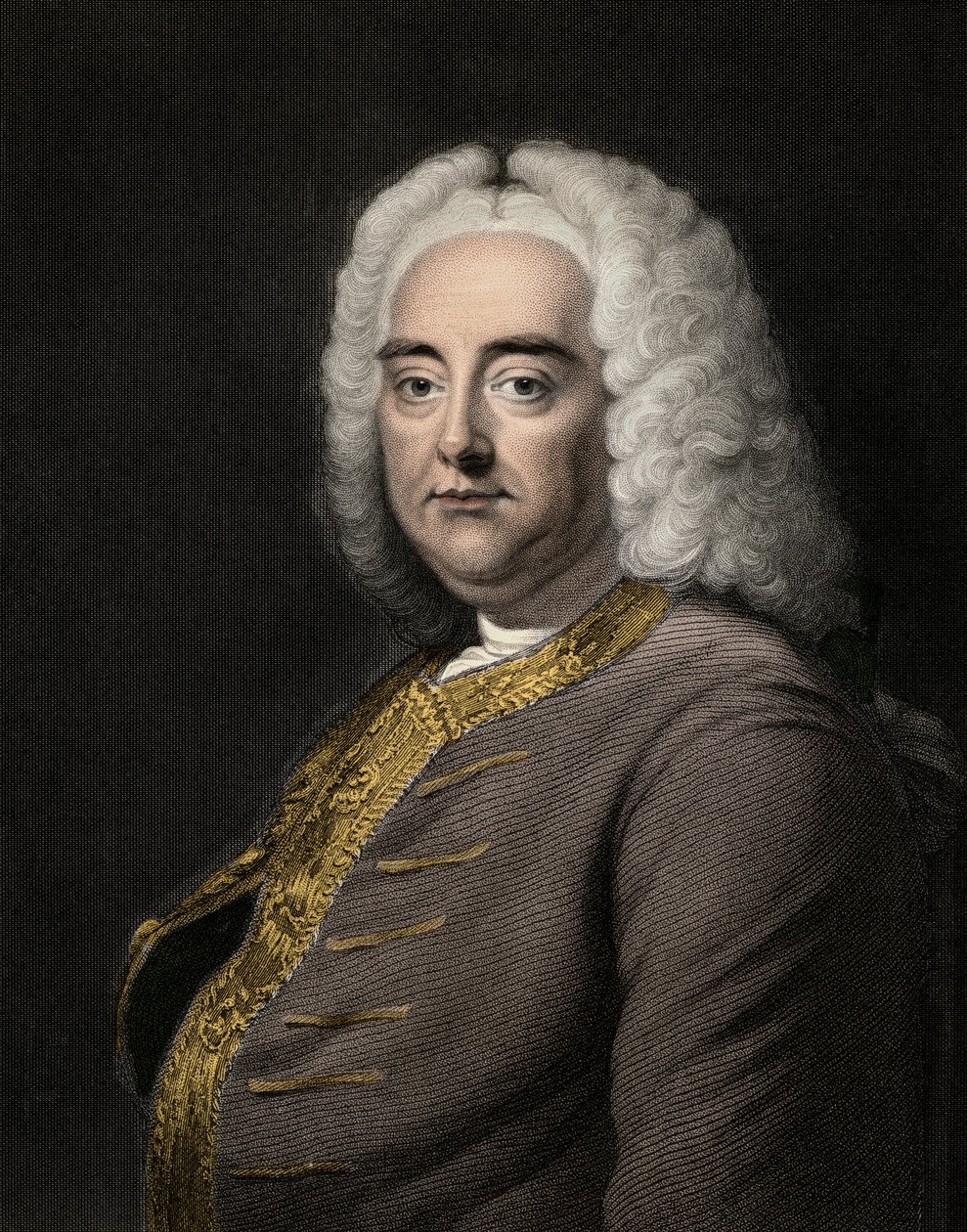 George Frideric Handel (George Frederick Handel, Georg Friedrich Handel) alkotó: Unknown artist