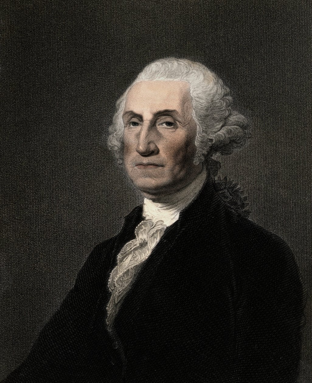 George Washington 1732-1799 - metszet - XIX alkotó: Unknown artist