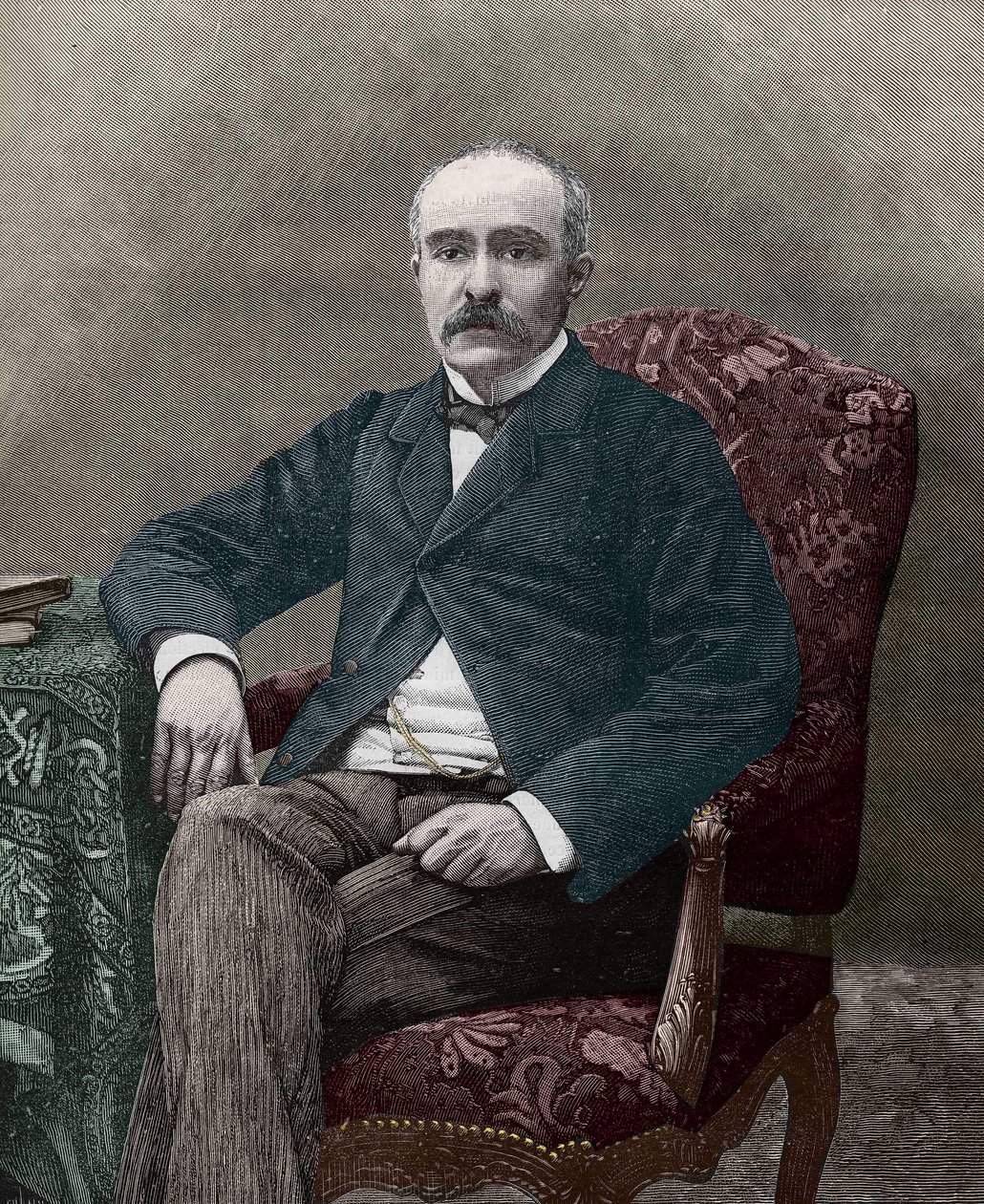 Georges Clemenceau (1841-1929), francia politikus 1885-ben. alkotó: Unknown artist