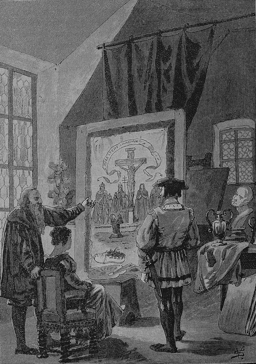 Német parasztháború (1524-1526): Jos Fritz festő Heilbronnban, Jos Fritz (született 1470; meghalt 1525) volt a Bundschuh mozgalmak kezdeményezője Untergrombachban, a hűbérbirtokokon és a Felső-Rajnán. alkotó: Unknown artist