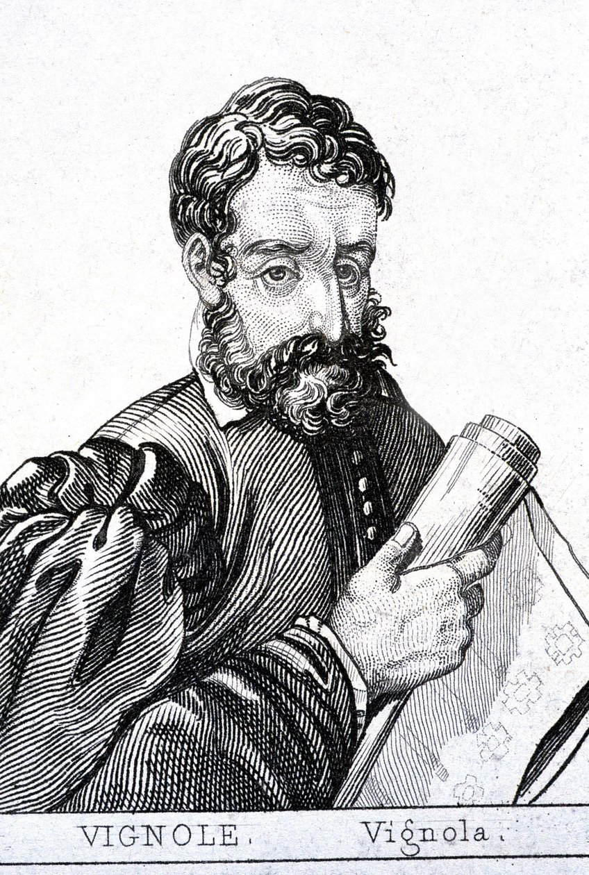 Giacomo Barozzi, más néven Vignola, franciául Le Vignole (1507-1573) olasz építész. alkotó: Unknown artist