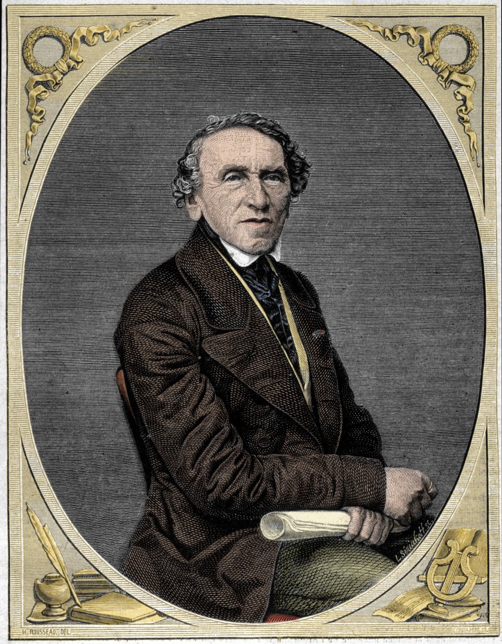 Giacomo Meyerbeer (1791-1864), német zeneszerző. alkotó: Unknown artist