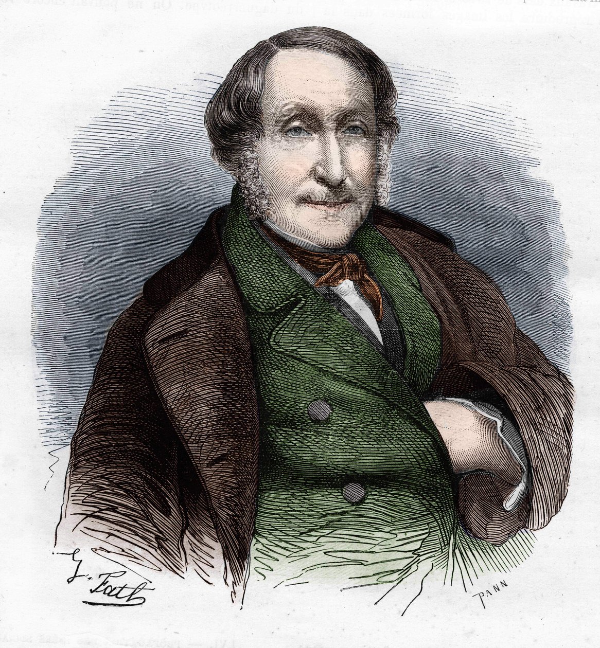 Gioacchino Rossini (1792-1868) olasz zeneszerző alkotó: Unknown artist