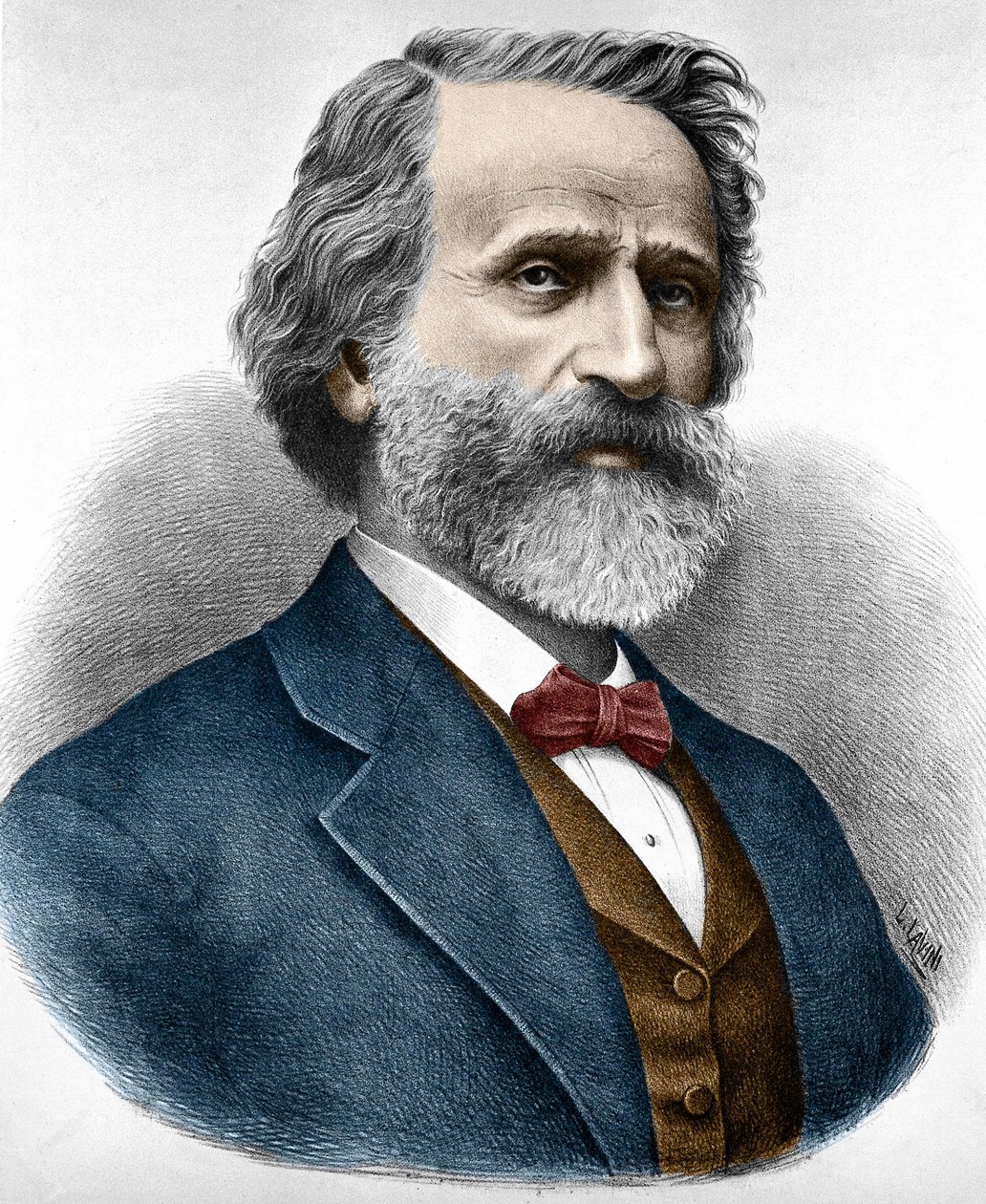 Giuseppe Verdi (1813-1901) olasz zeneszerző. alkotó: Unknown artist