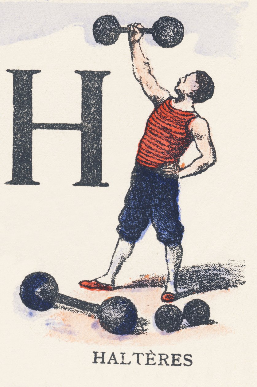 H: súlyzók alkotó: Unknown artist