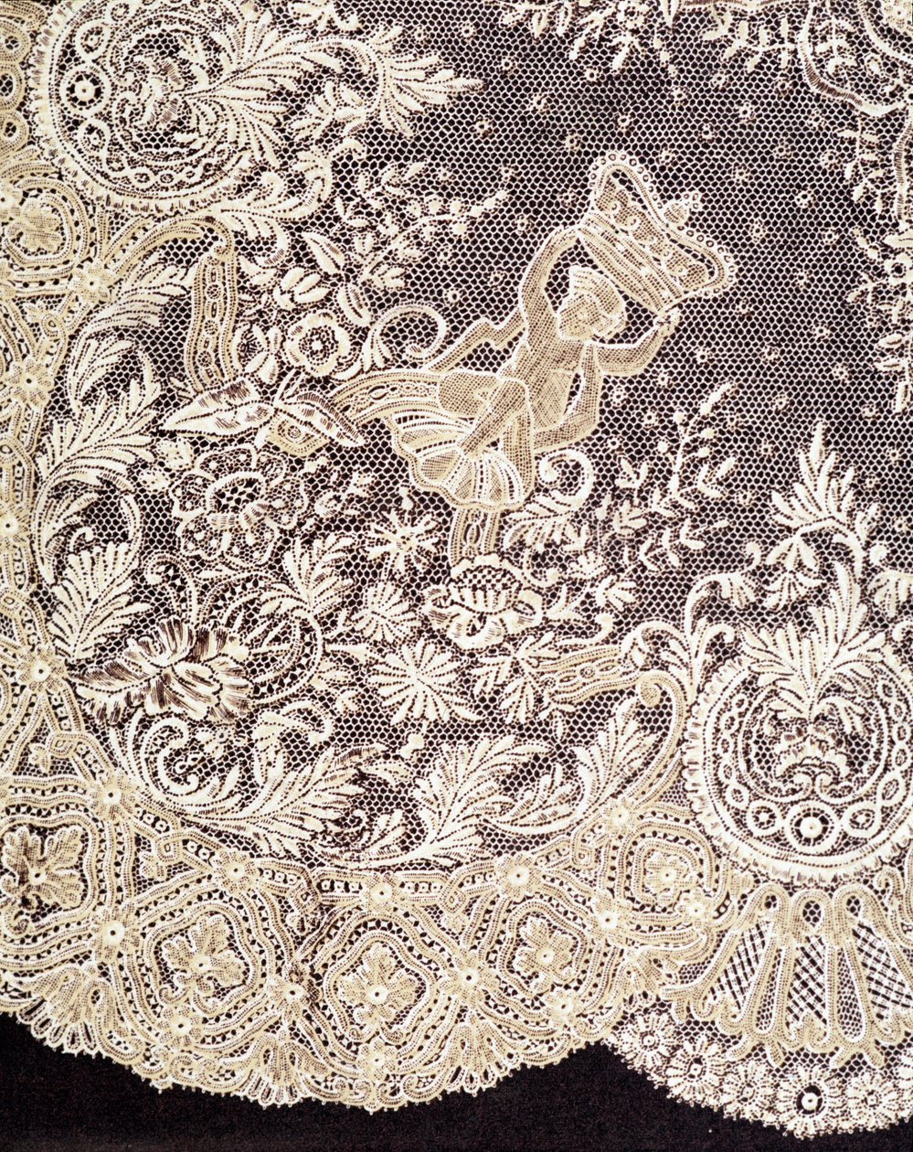Brüsszeli csipke zsebkendő alkotó: Unknown artist