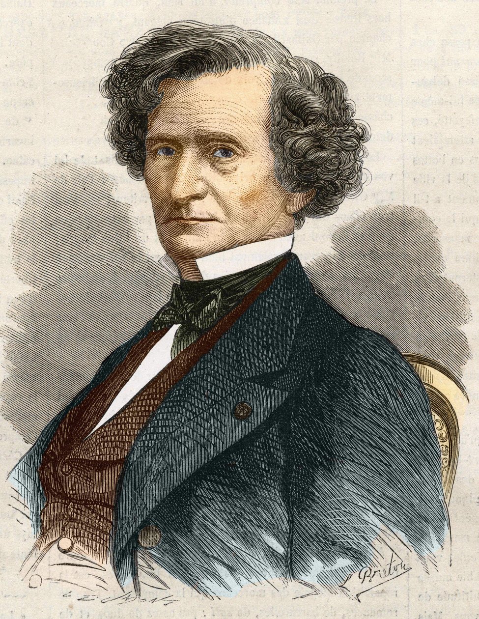 Hector Louis Berlioz francia zeneszerző (1803-1869). alkotó: Unknown artist