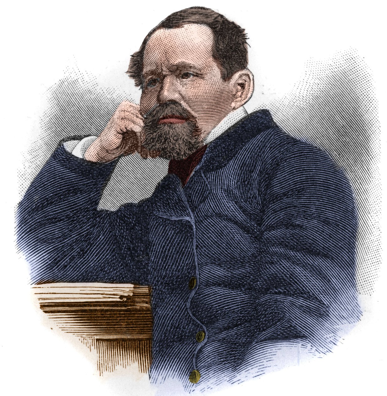 Heinrich Laube (1806-1884) német író és drámaíró alkotó: Unknown artist