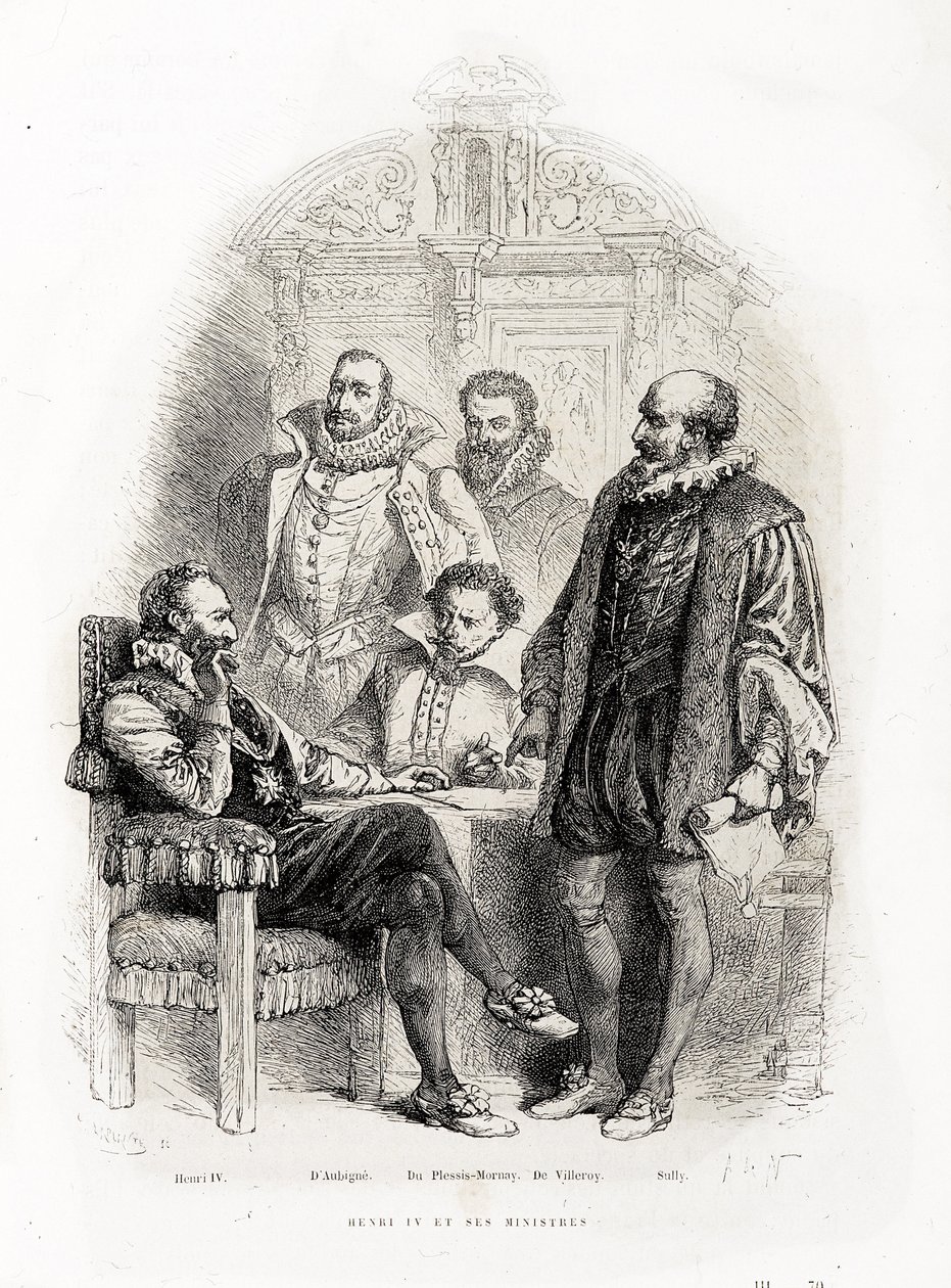 IV. Henrik (1553-1610) és miniszterei: Theodore Agrippa d