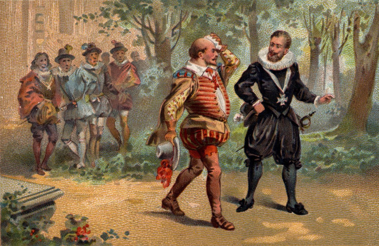 IV. Henrik francia király és Lotharingiai Henrik, Mayenne és Aiguillon hercege (1578-1621). alkotó: Unknown artist