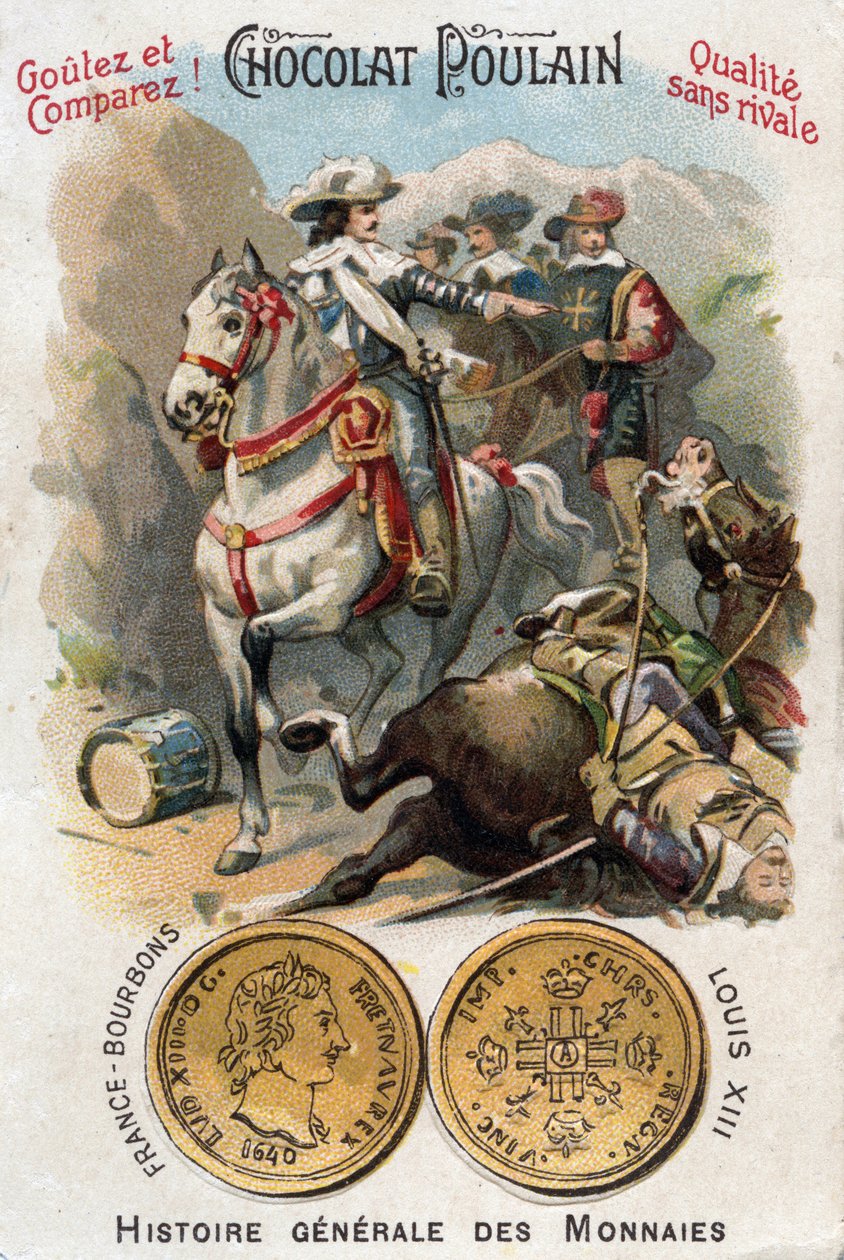 Franciaország története: Mantua örökösödési háborúja (1628-1631) a harmincéves háború alatt. A Pas de Suze (Susa) csata XIII. Lajos király (1601-1643) és Richelieu bíboros (Armand Jean du Plessis) képviselője alkotó: Unknown artist
