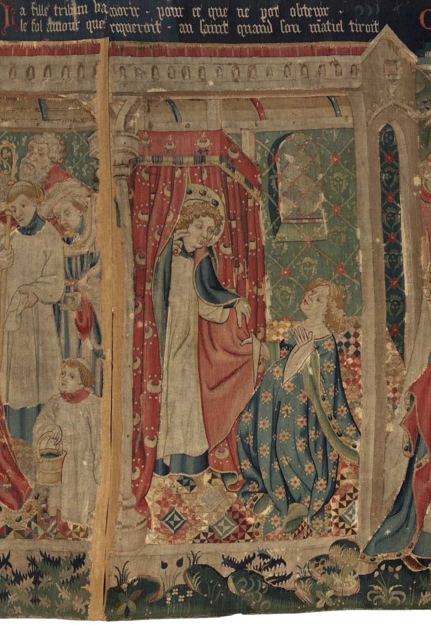 Saint Piat és Saint Eleuthère története, 11. jelenet: A Saint Éleuthère kísértései alkotó: Unknown artist